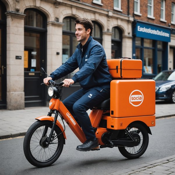 Comment les entreprises de services de livraison peuvent-elles utiliser les réseaux sociaux pour améliorer leur notoriété ?